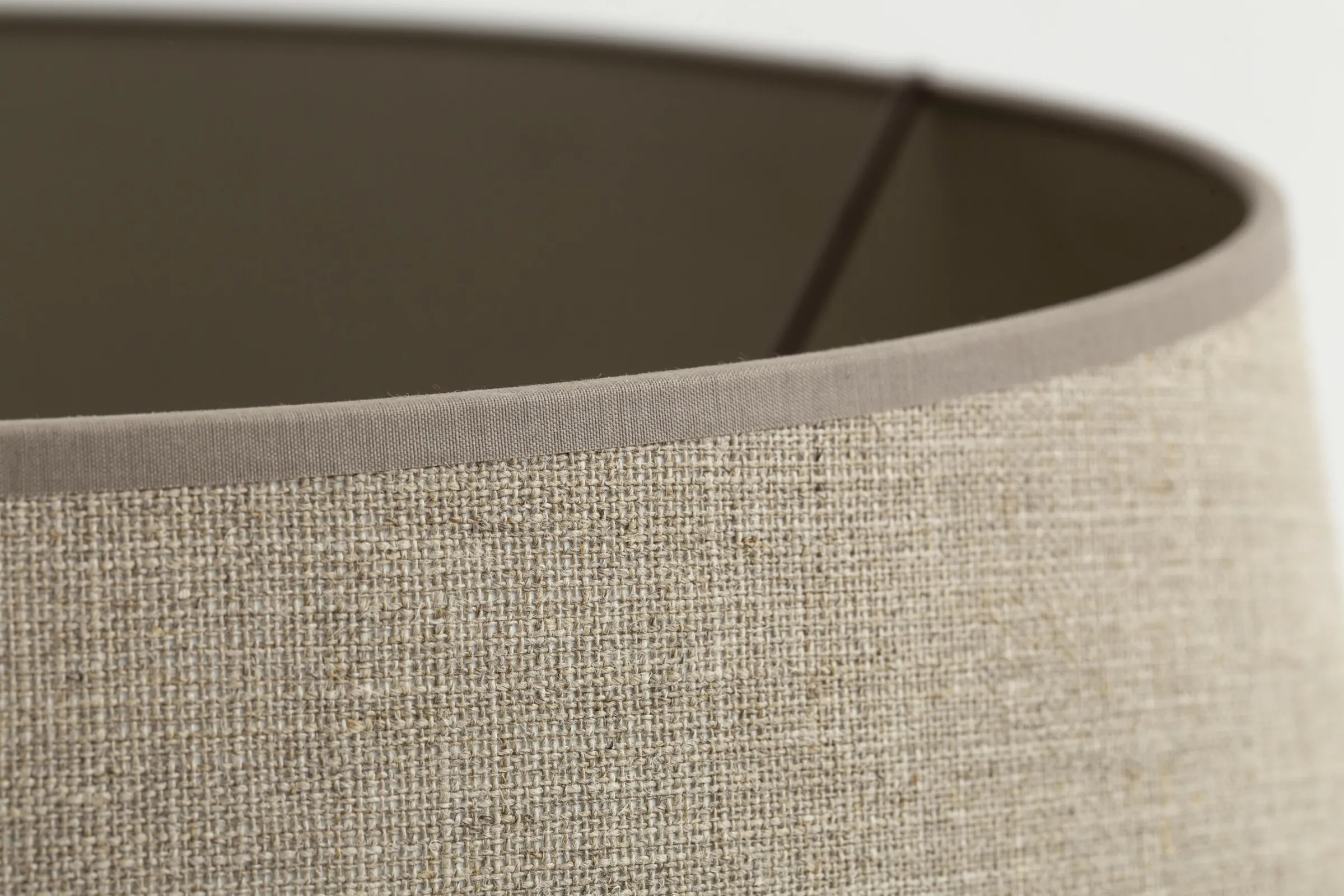 Flamant Lindro, Lampenkap, Natuurlijk En Zilver, Cilinder, 50 Cm^ Verlichting