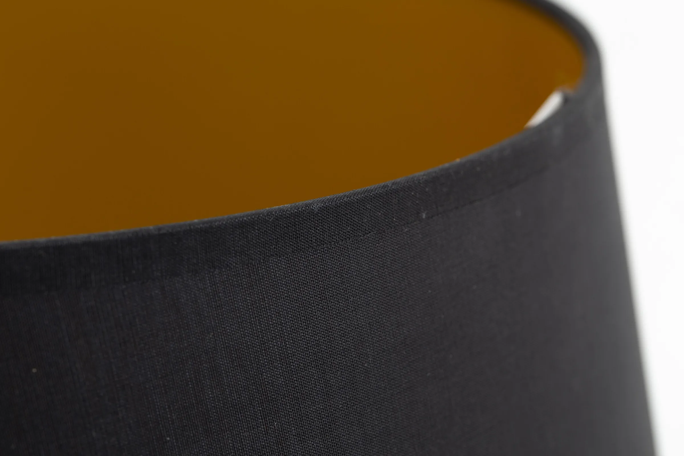 Flamant Lindro, Lampenkap, Zwart En Goud, Cilinder, 35 Cm^ Verlichting