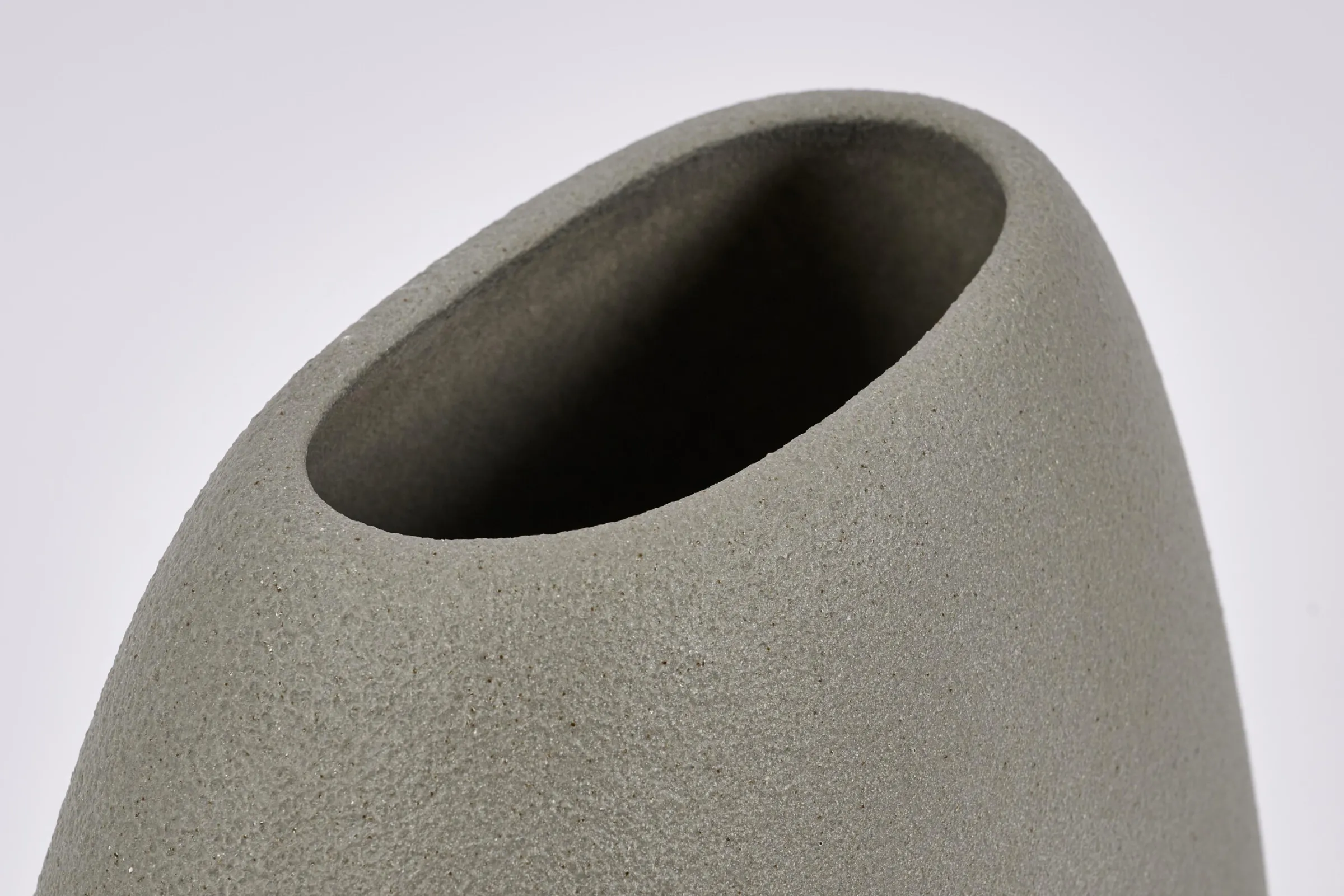 Flamant Lisanora, Vaas, Keramiek, Ardesia, L^ Decoratie