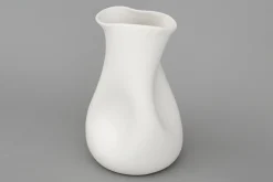 Flamant Lorena, Vaas, Keramiek, Wit, Model 1^ Decoratie