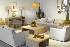 Flamant Lucente, Spiegel, Eiken, Rond, 33Cm^ Decoratie