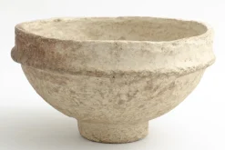 Flamant Lyme, Kom, Papier-Mache, L^ Decoratie