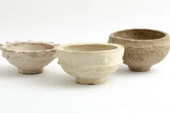 Flamant Lyme, Kom, Papier-Mache, L^ Decoratie