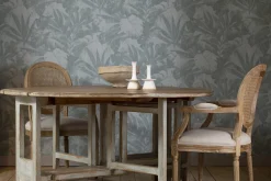 Flamant Lyme, Kom, Papier-Mache, M^ Decoratie