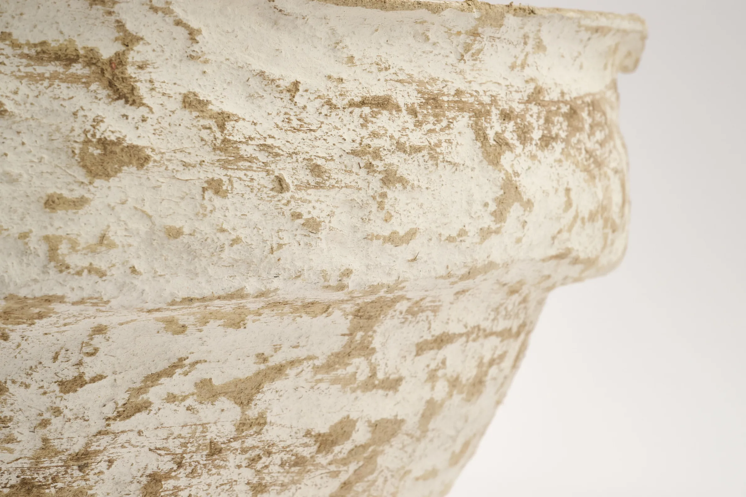 Flamant Lyme, Kom, Papier-Mache, Xl^ Decoratie