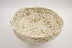 Flamant Lyme, Kom, Papier-Mache, Xl^ Decoratie