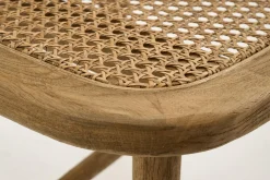 Flamant Lynn, Stoel, Eiken, Riet, Met Kussen^ Stoelen