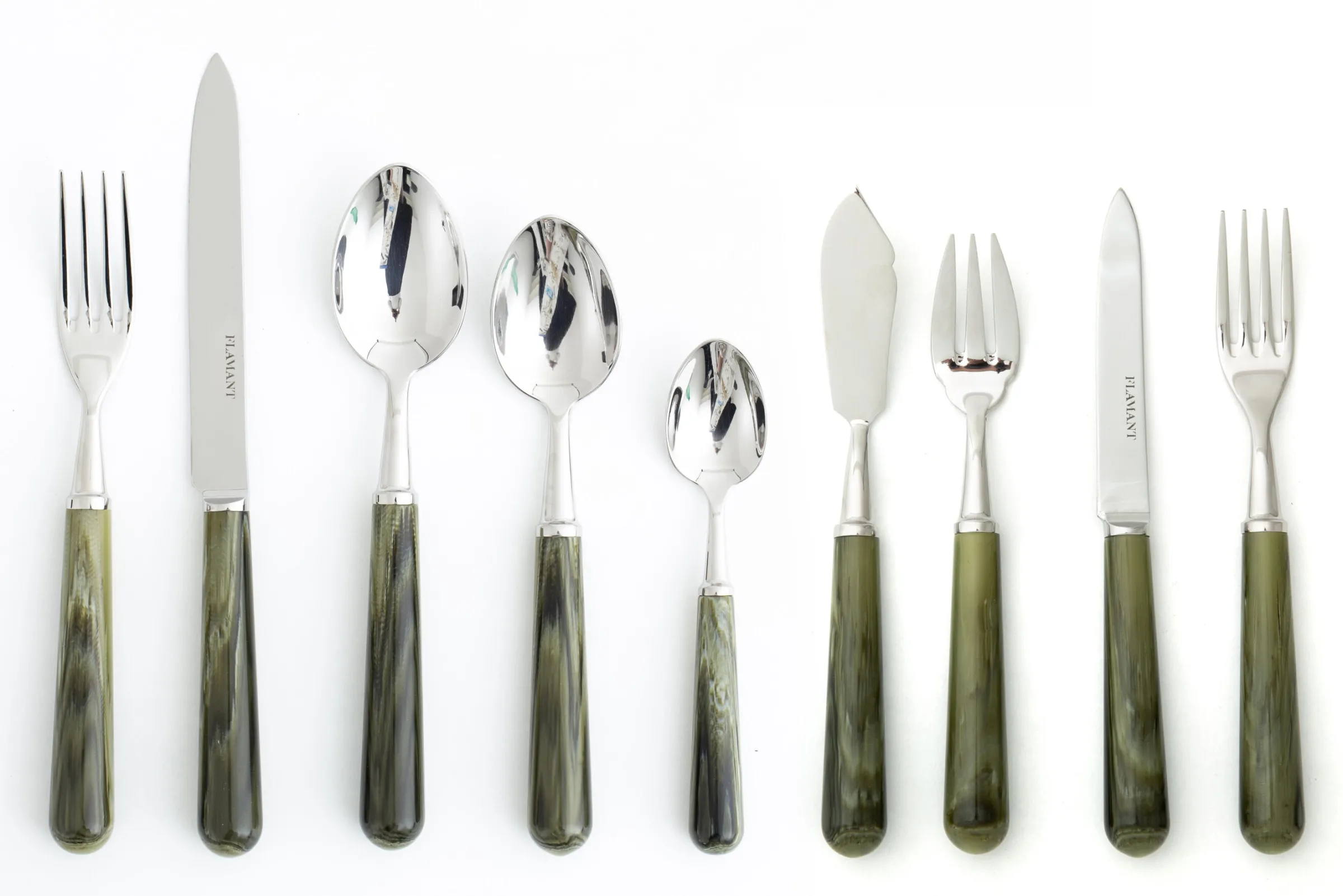 Flamant Mabron, Koffielepel^ Bestek