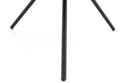 Flamant Madison, Bijzettafel, Eiken En Metaal, Rond, 60 Cm, Donkerbruin^ Koffie Tafels