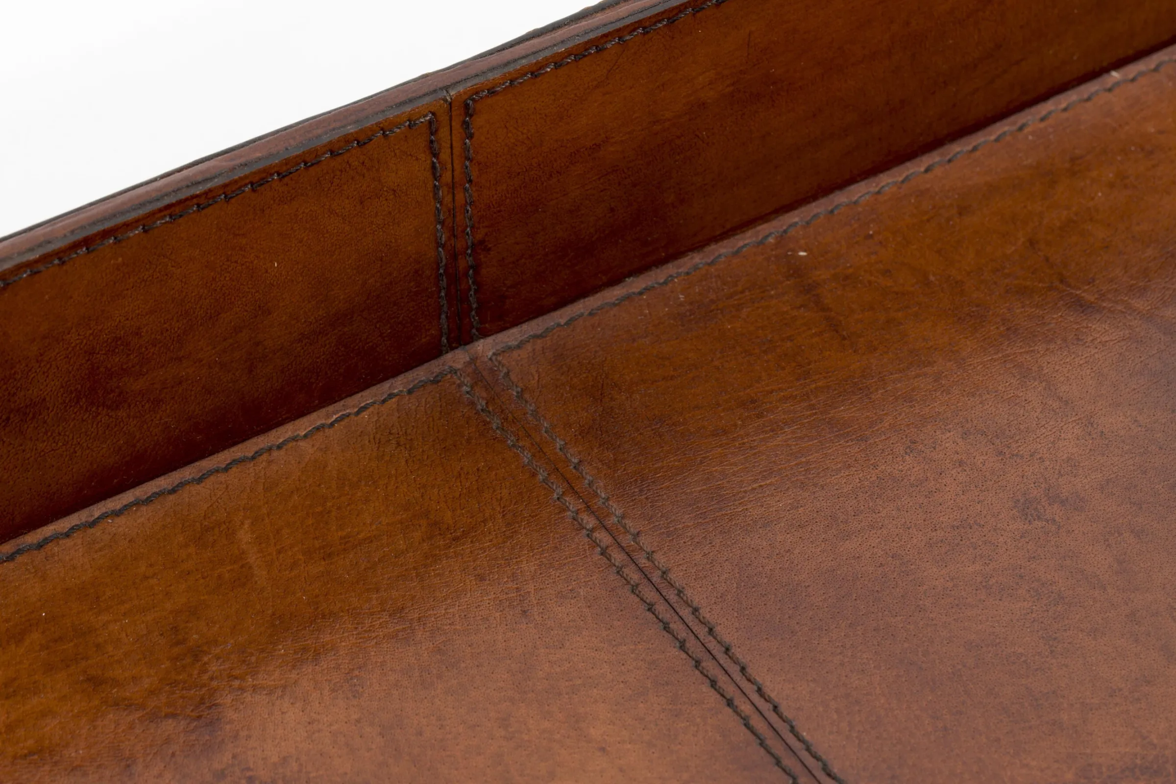 Flamant Manhattan, Dienblad, Bruin Leer^ Accessoires