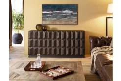 Flamant Manhattan, Dienblad, Bruin Leer^ Accessoires