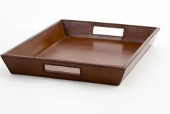 Flamant Manhattan, Dienblad, Bruin Leer^ Accessoires