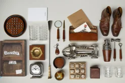 Flamant Manhattan, Flesopener, Bruin Leer^ Accessoires