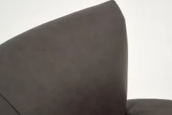 Flamant Marchetti, Fauteuil, Leer Zwart, Draaibaar^ Banken