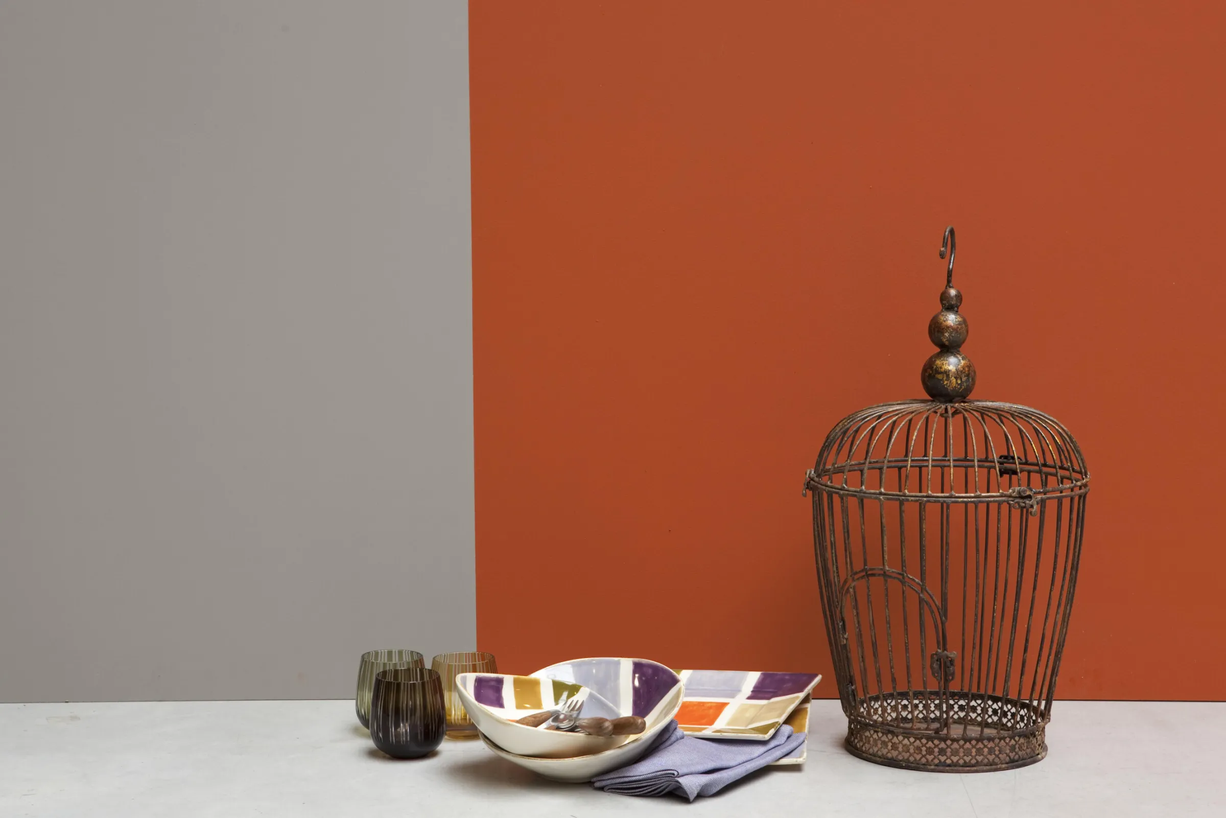 Flamant Marrakesh^ Geel Oranje