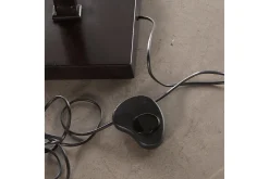 Flamant Martha, Staande Lamp, Bruin/Zwart, Messing^ Verlichting