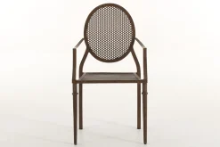 Flamant Mary, Tuinfauteuil, Roestafwerking, Metaal^ Tuinstoelen