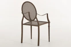 Flamant Mary, Tuinfauteuil, Roestafwerking, Metaal^ Tuinstoelen