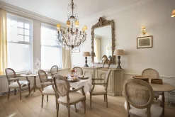 Flamant Medy, Fauteuil, Eiken, Natuurlijk Linnen^ Stoelen