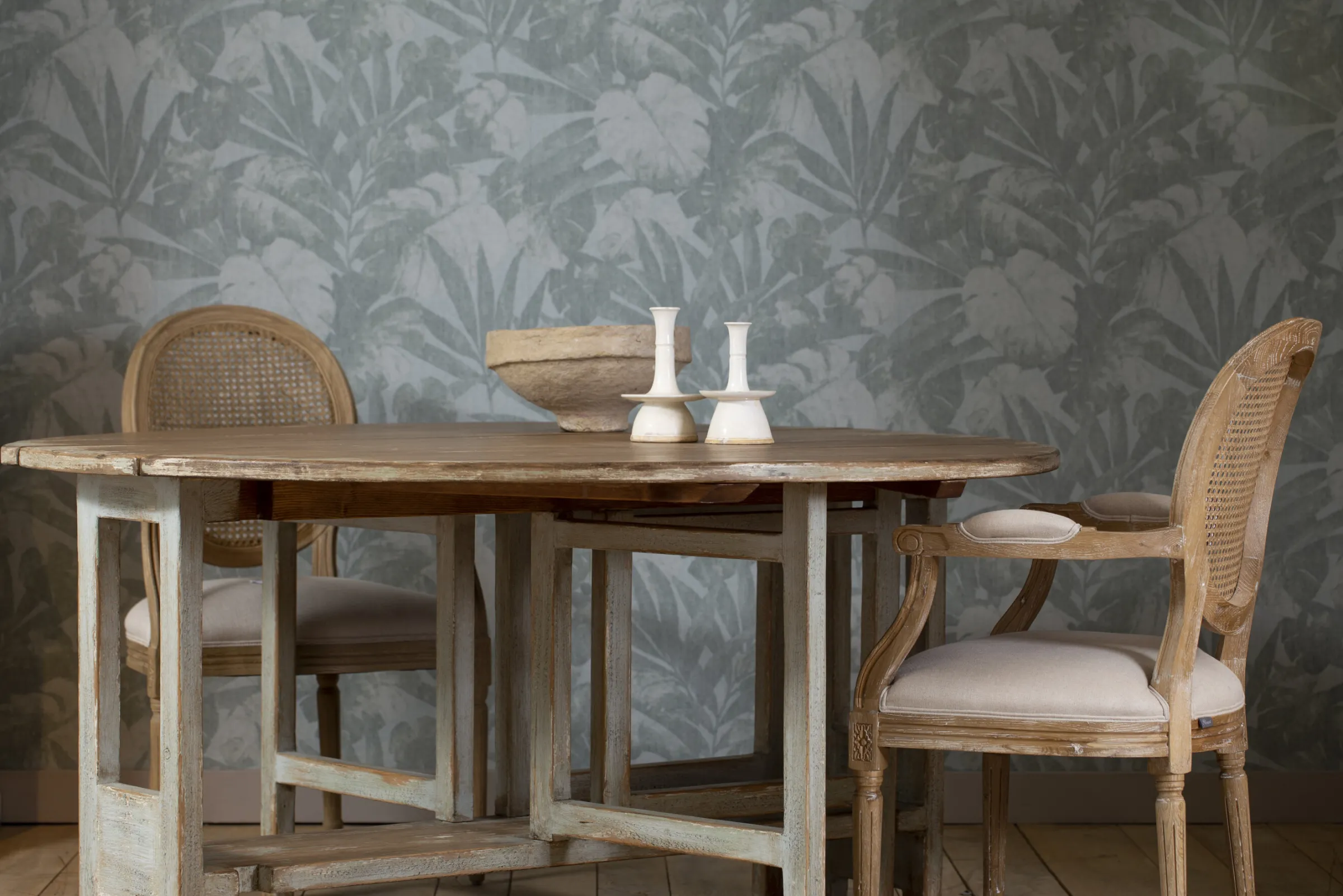 Flamant Medy, Stoel, Eiken, Natuurlijk Linnen^ Stoelen