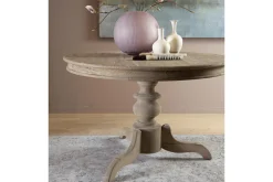 Flamant Milan, Eettafel, Rond, Gerecycled Hout, 120 Cm, Model 2^ Eettafels