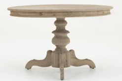 Flamant Milan, Eettafel, Rond, Gerecycled Hout, 120 Cm, Model 2^ Eettafels