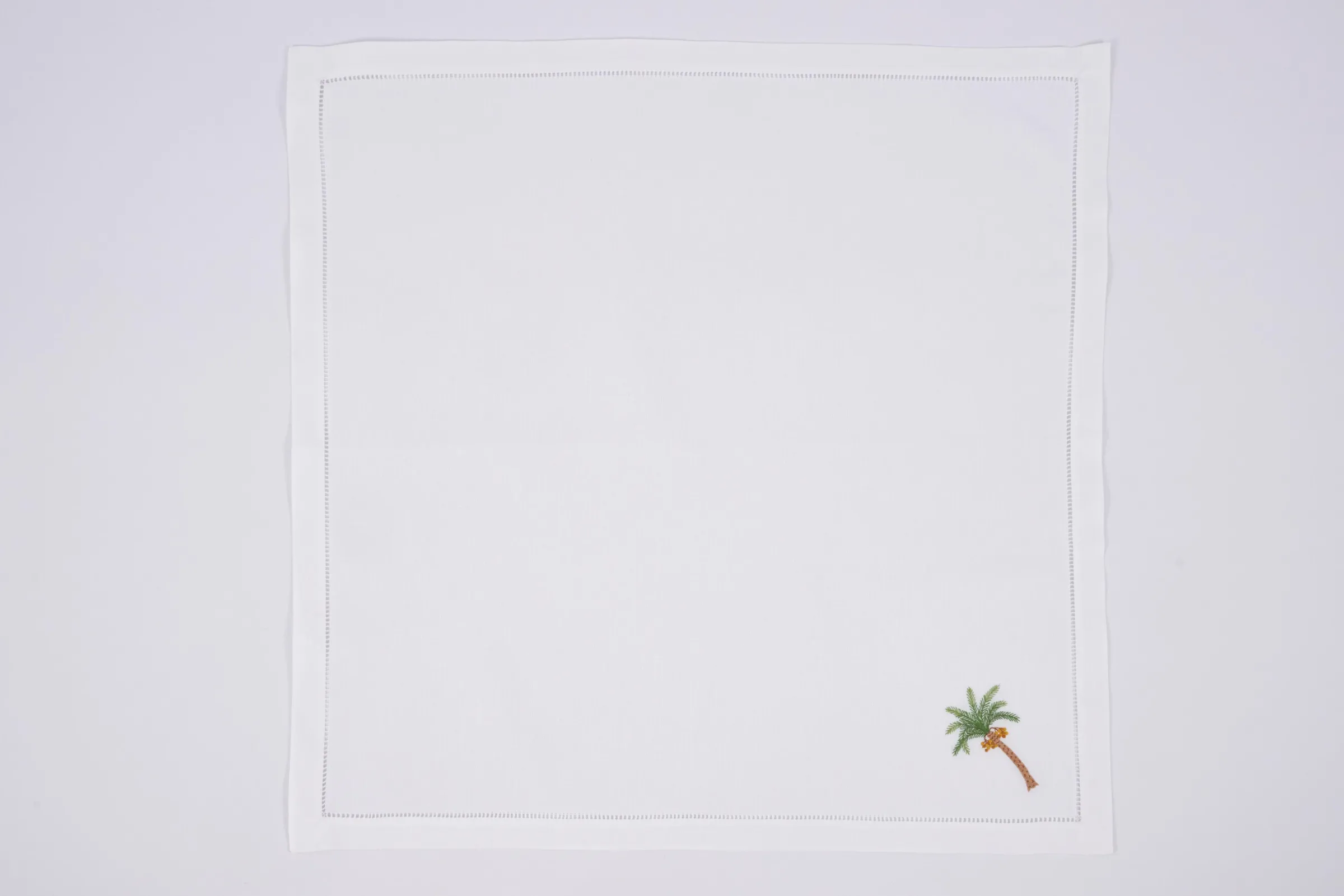 Flamant Mimosa, Servet, Borduurwerk, Set Van 6^ Eetkamer- En Keukentextiel