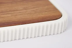 Flamant Muriel, Dienblad, Wit^ Decoraties