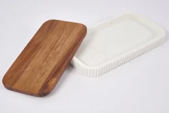 Flamant Muriel, Dienblad, Wit^ Decoraties