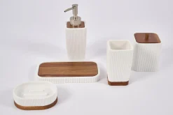 Flamant Muriel, Zeepbakje, Wit^ Decoraties