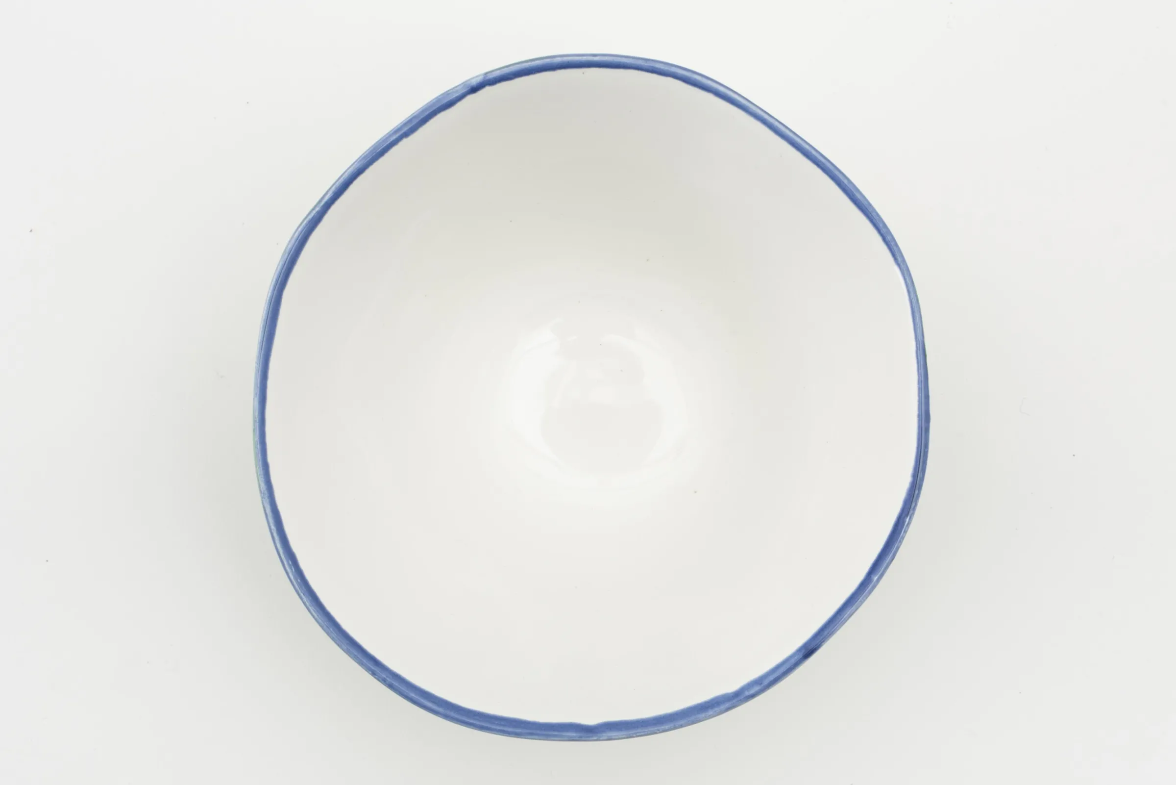 Flamant Nanna, Kom, Blauw^ Borden, Borden En Kommen