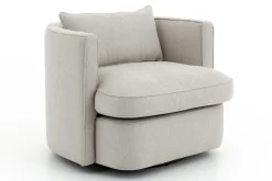 Flamant Nelia, Fauteuil, Naturel, Draaibaar^ Banken