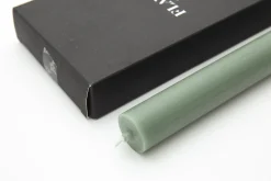 Flamant Nell, Tafelkaars, Kleur Olijfgroen, Set Van 4^ Decoratie