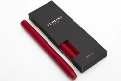 Flamant Nell, Tafelkaars, Kleur Rood, Set Van 4^ Decoratie