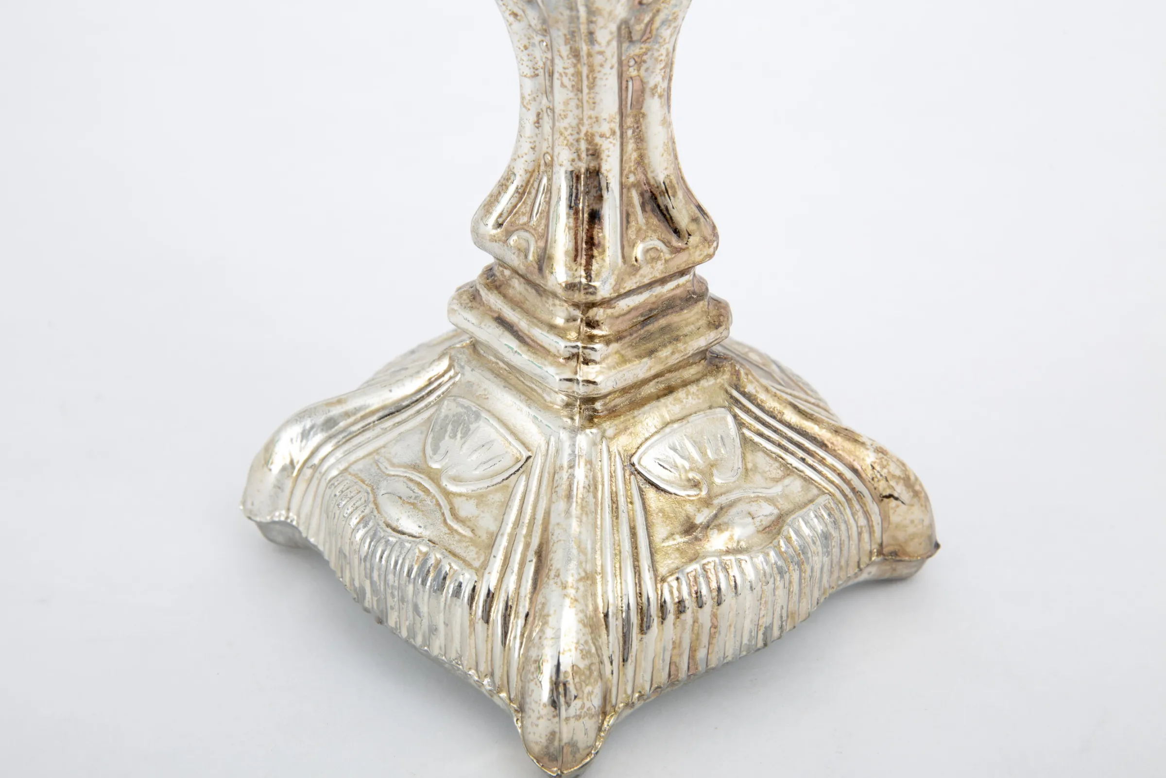 Flamant Newmarch, Kandelaar, Kwikglas^ Decoratie