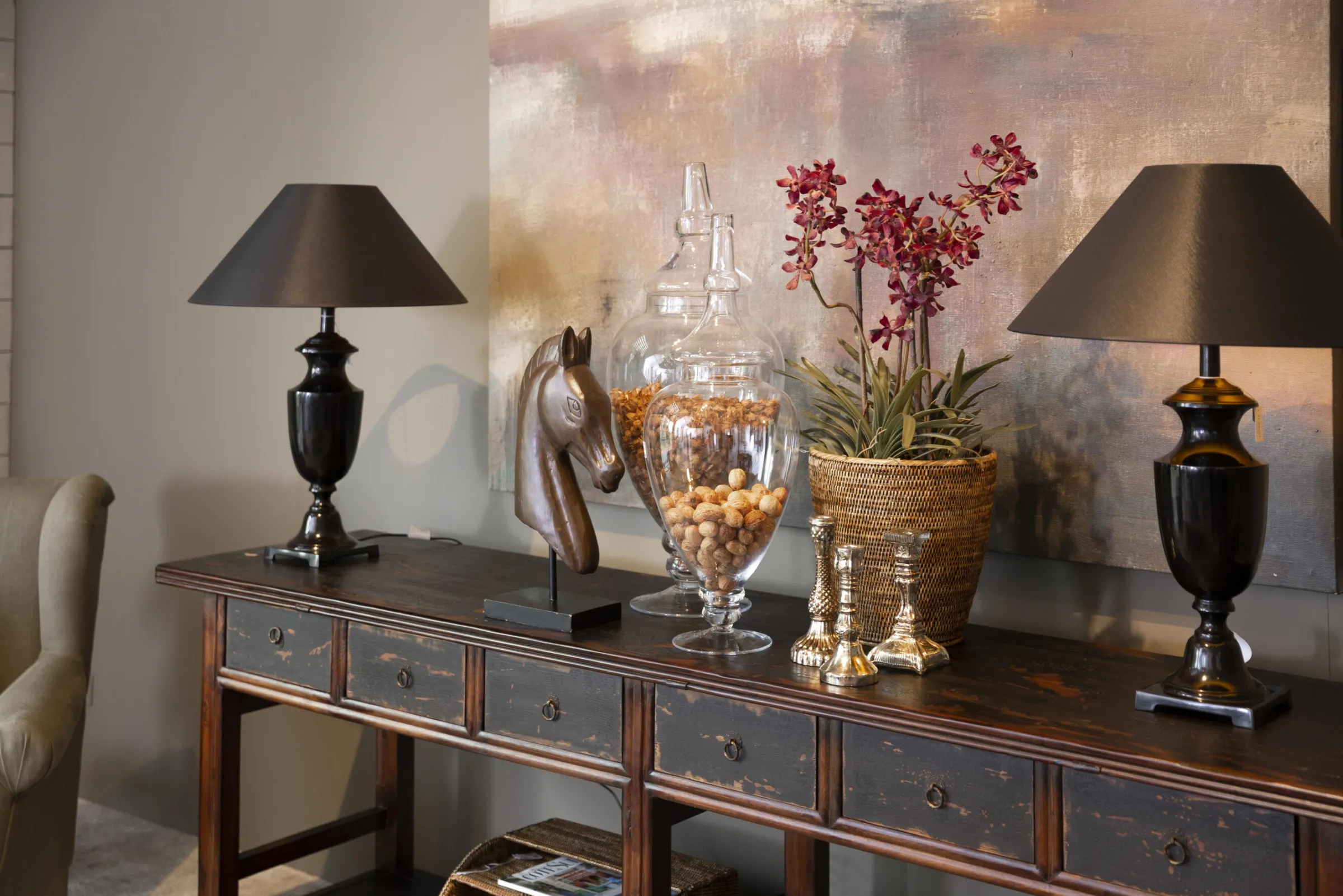 Flamant Nyman, Paard, Hout^ Decoratie