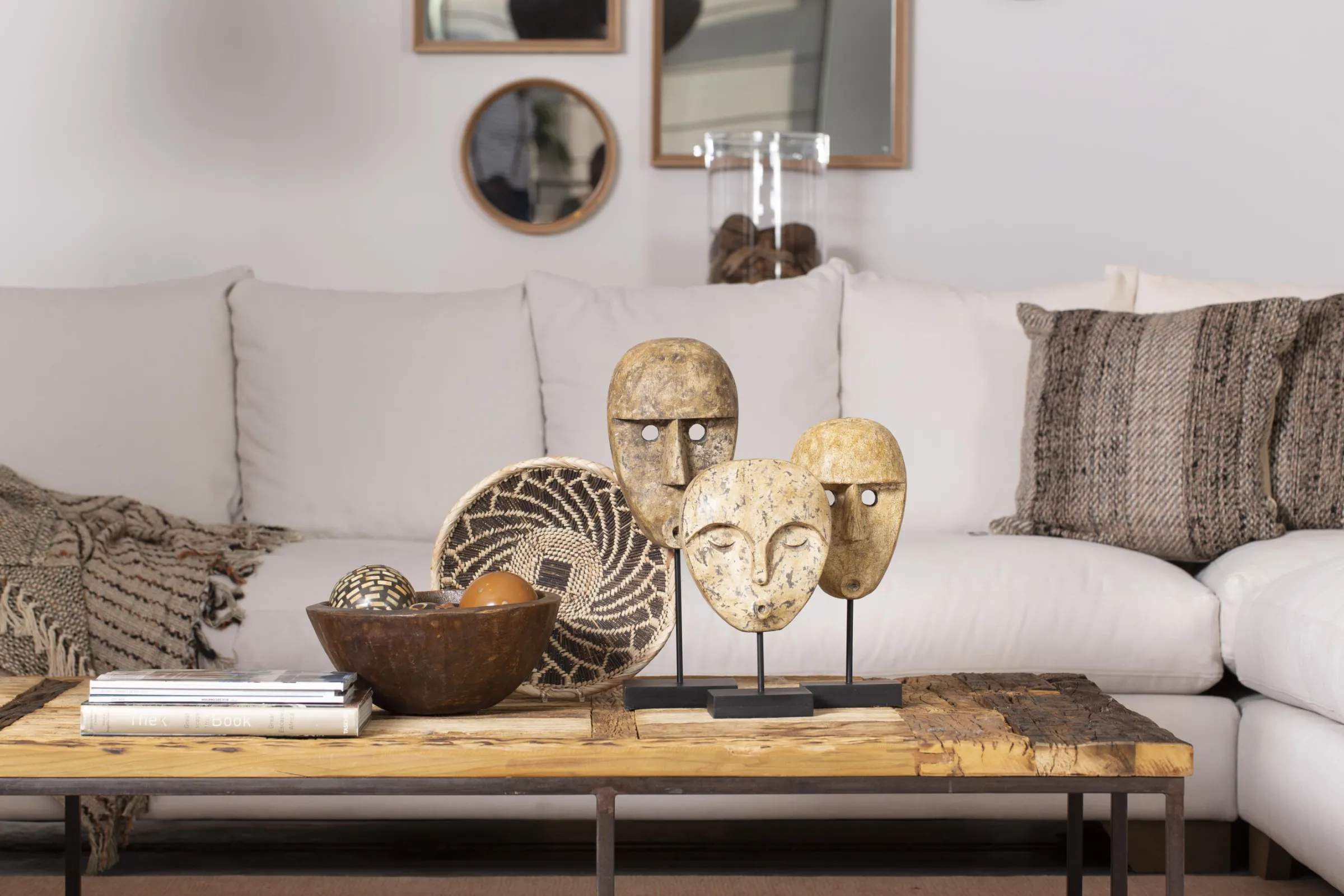 Flamant Olina, Masker, Te Voet^ Decoratie