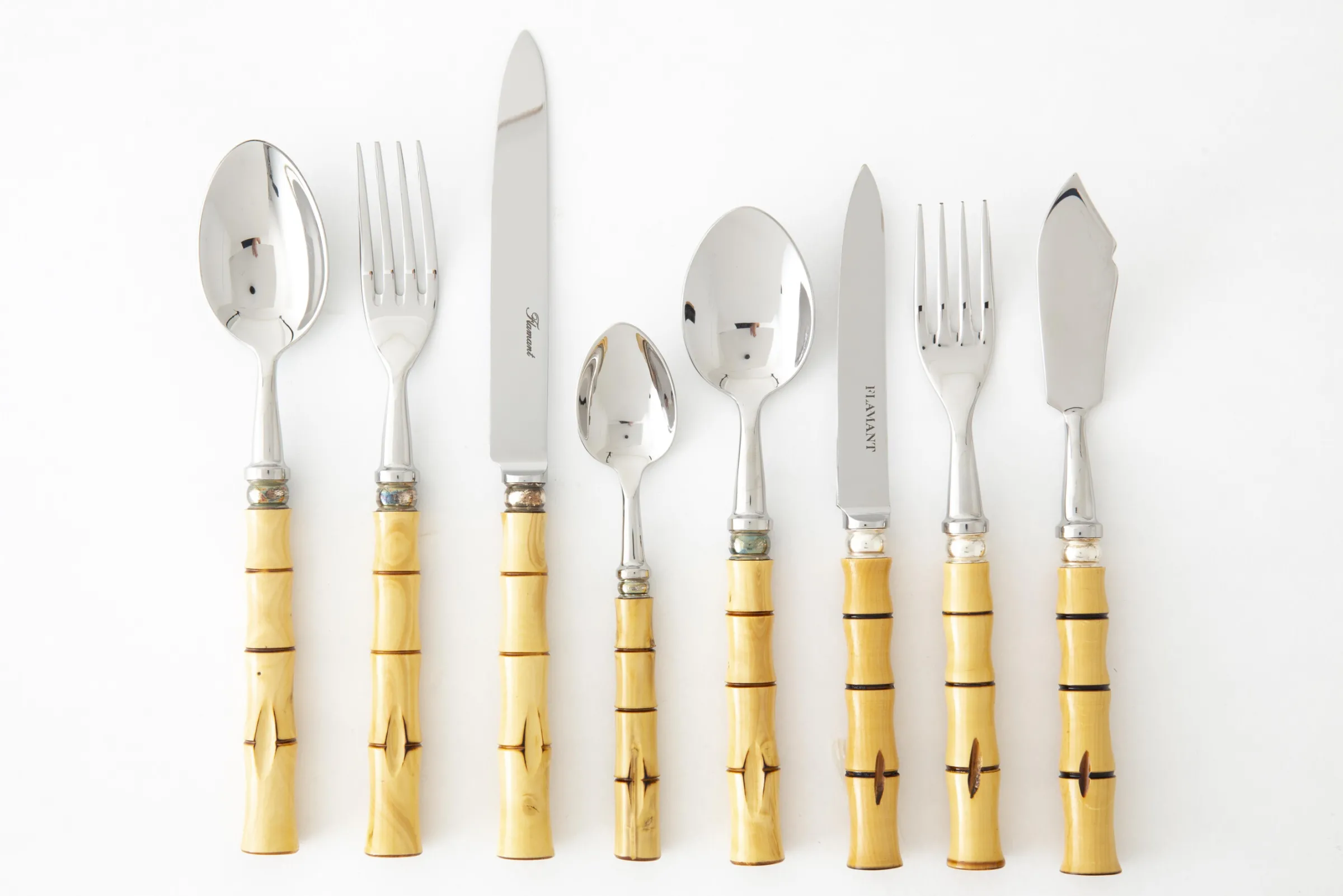 Flamant Olsaka, Dessertlepel^ Bestek