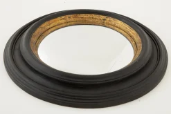 Flamant Pendolo, Spiegel, Zwart En Goud, Bol, Rond^ Decoratie