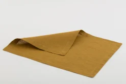 Flamant Phills, Placemat, Kameel, Set Van 6^ Eetkamer- En Keukentextiel