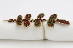 Flamant Rawas, Servetring, Kralen, Blad^ Accessoires