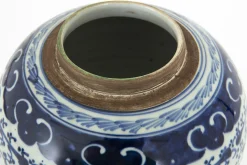 Flamant Redding, Potiche, Blauw/Wit^ Decoratie