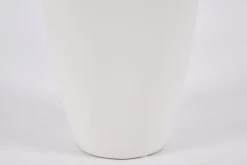 Flamant Regina, Vaas, Keramiek, Wit, Model 2^ Decoratie