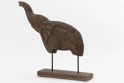 Flamant Remi, Olifant, Hout^ Decoratie