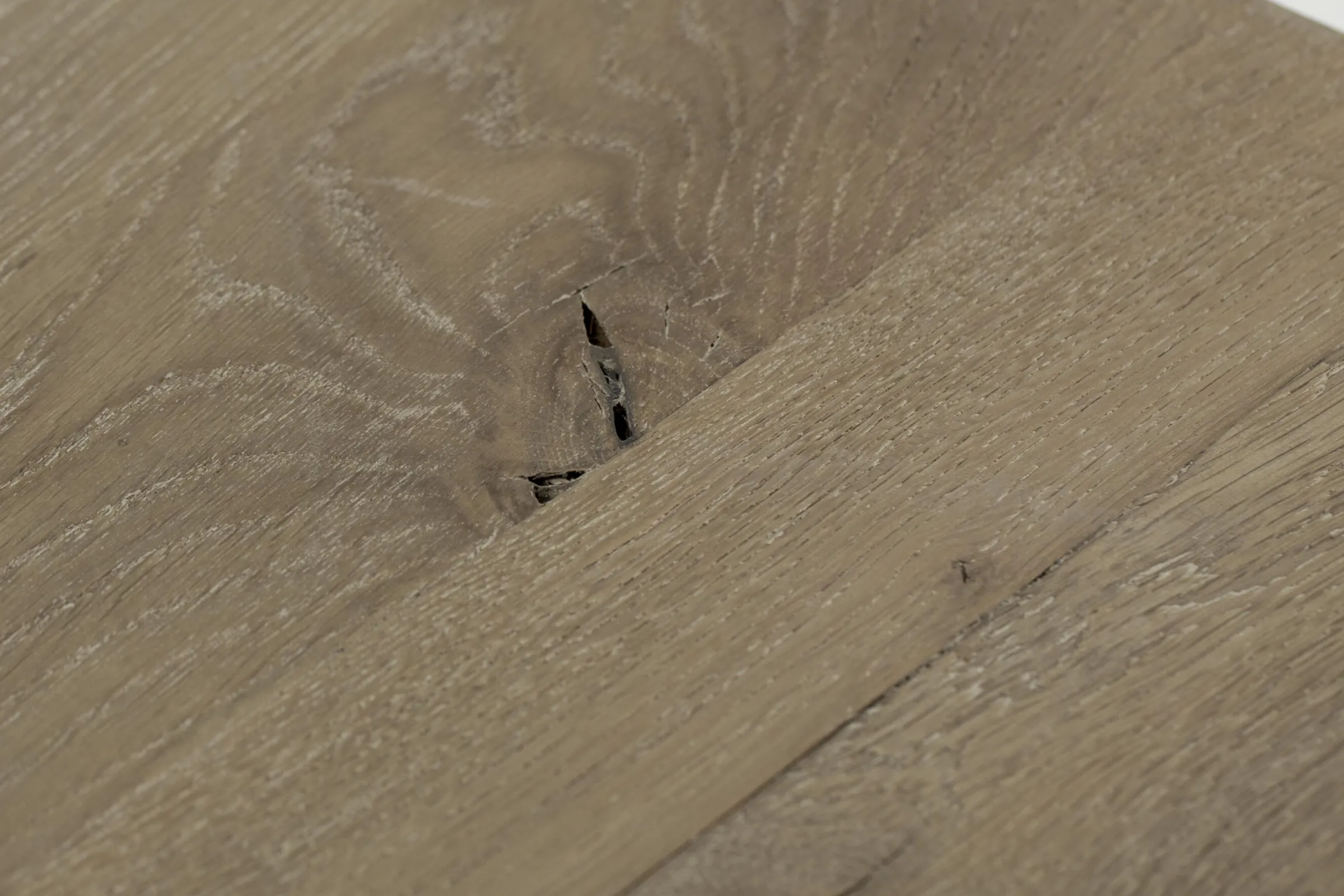 Flamant Renders, Bistrotafel, Verweerd Eiken En Ijzer, 80 Cm^ Eettafels