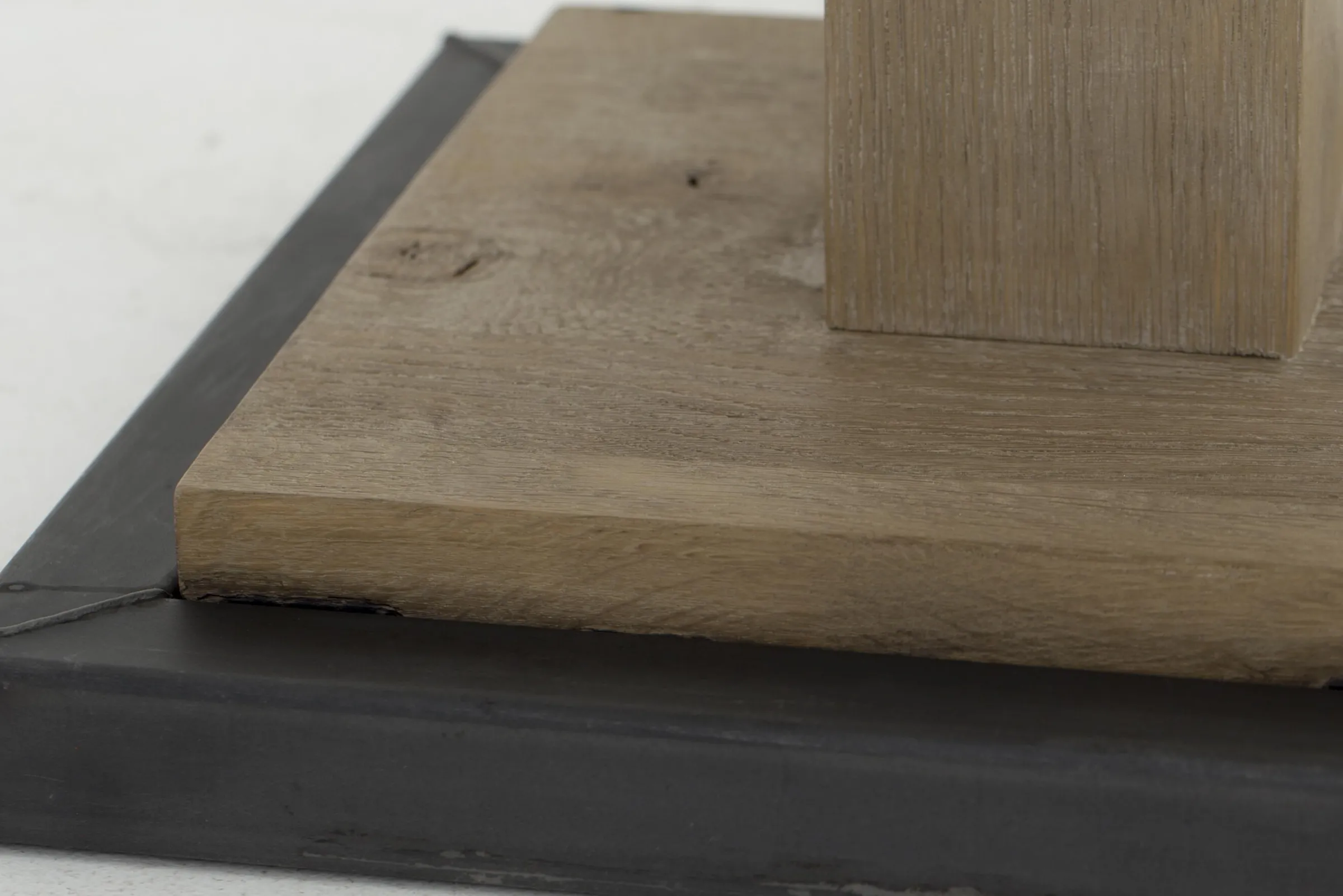 Flamant Renders, Bistrotafel, Verweerd Eiken En Ijzer, 80 Cm^ Eettafels