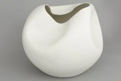 Flamant Reynolds, Vaas, Keramiek, Wit, Model 1^ Decoratie