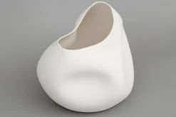 Flamant Reynolds, Vaas, Keramiek, Wit, Model 3^ Decoratie