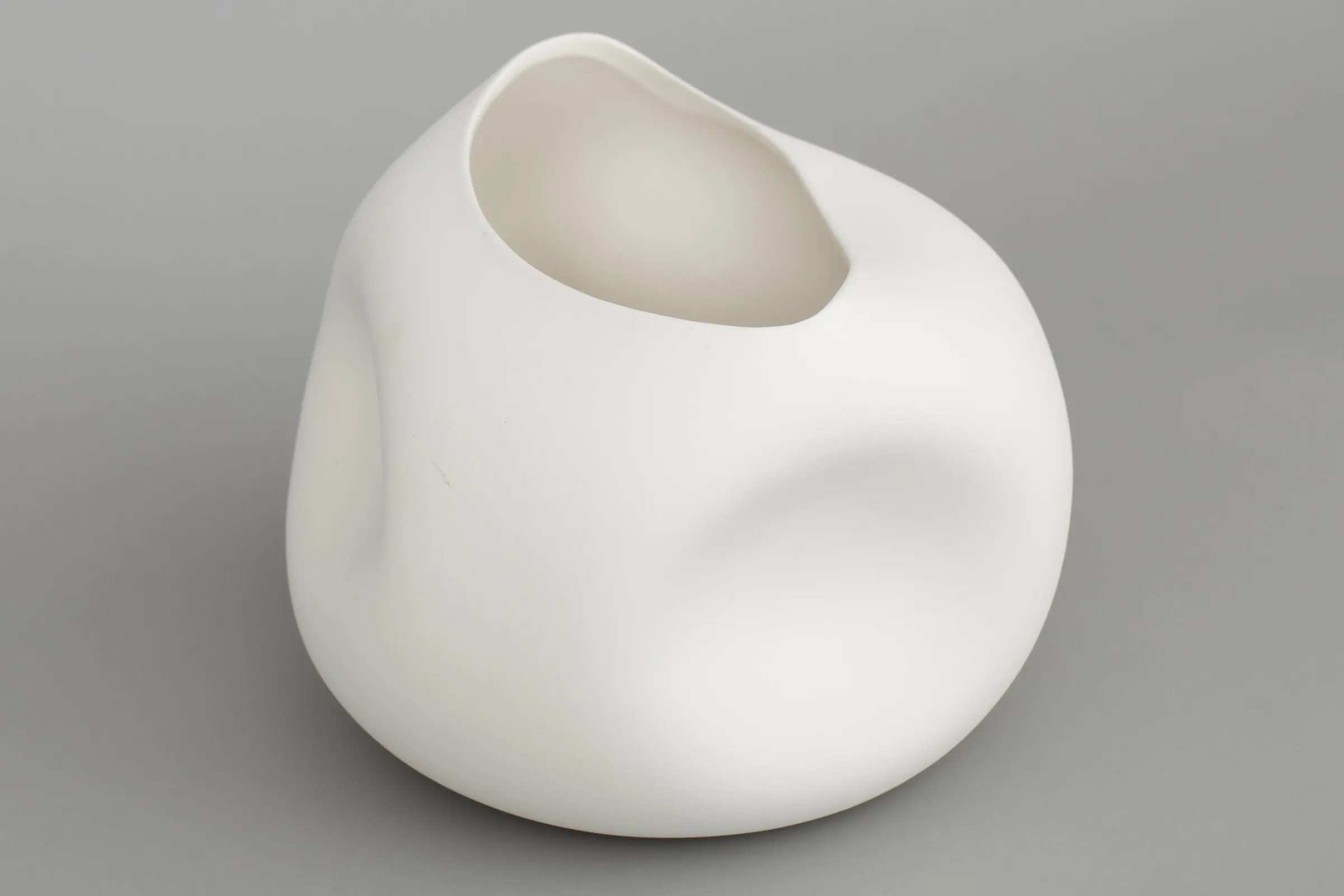 Flamant Reynolds, Vaas, Keramiek, Wit, Model 4^ Decoratie