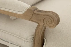 Flamant Richelle, Loungestoel, Natuurlijk Linnen^ Banken